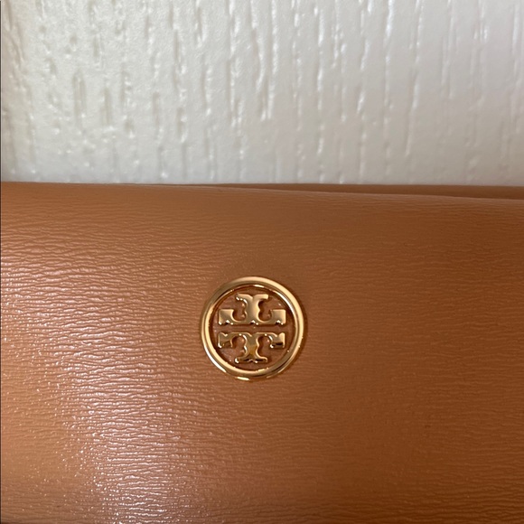 NWOT Small Parker Tote Tory Burch Brown Leather - Picture 2 of 10